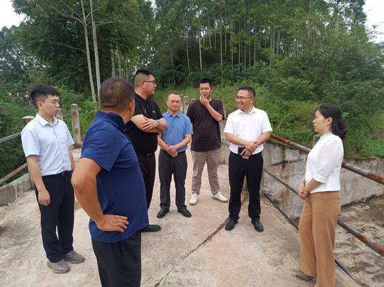 2021.9.23 皮局长检查船山区西堰沟水库